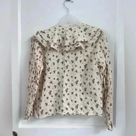 Zara floral print blouse Size XS - Picture 6 of 6